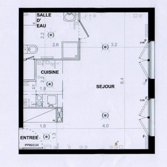 Grand Studio De 37M Carres - Rer Laplace Et Maison Des Examens A 5 Minutes A Pied 阿尔克伊 外观 照片